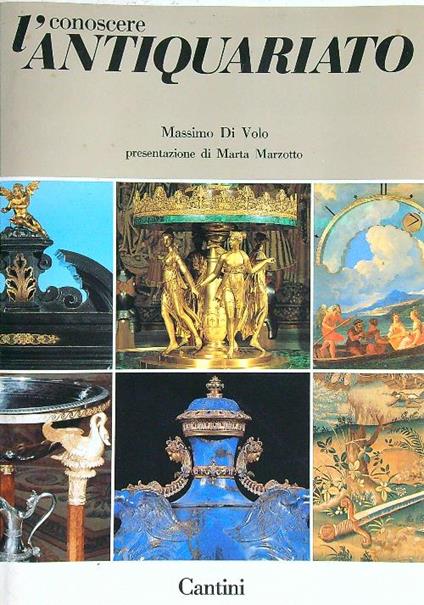 Conoscere l'antiquariato - Massimo Di Volo - copertina