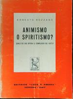 Animismo e spiritismo?