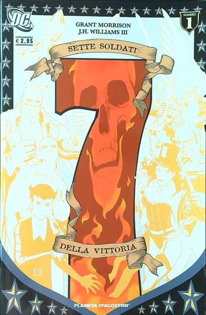 Sette soldati della vittoria n. 1 - Morrison - copertina