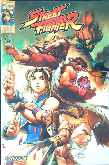 Capcom presenta n. 2 - Street Fighter - copertina