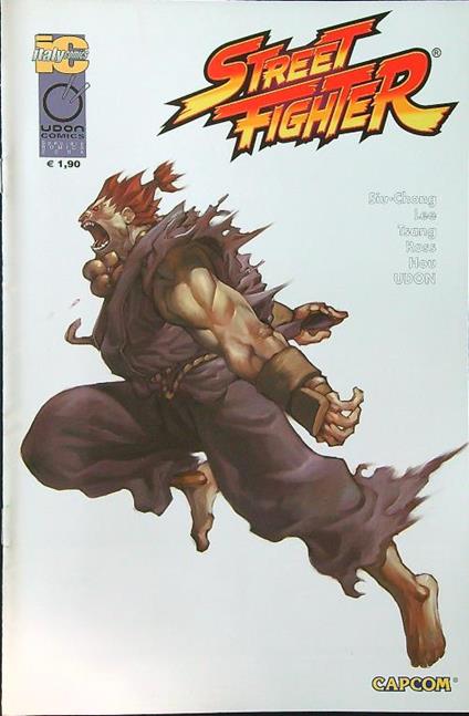 Street Fighter speciale Romics 2004 - copertina