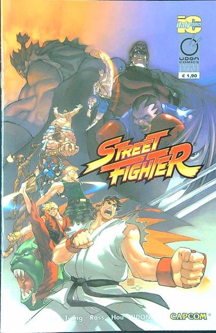Street Fighter speciale Lucca Comics 2004 - copertina