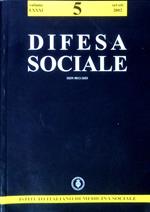 Difesa sociale N. 5 - 2002