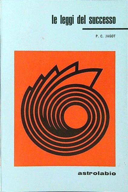 Le leggi del successo - P. C. Jagot - copertina
