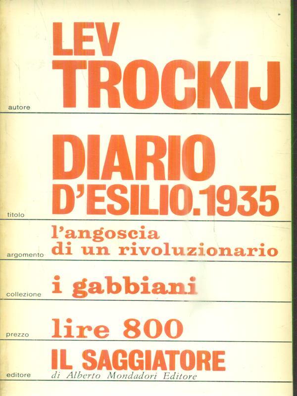 Diario d'esilio. 1935