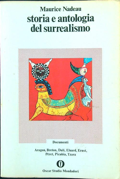 Storia e antologia del surrealismo - Maurice Nadeau - copertina