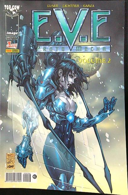 E.V.E. proto mecha volume 2 - copertina