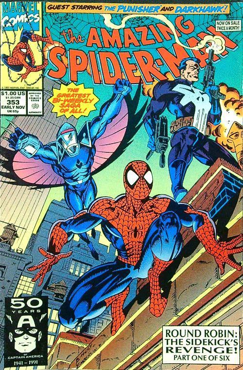 The amazing spider-man 353 - copertina