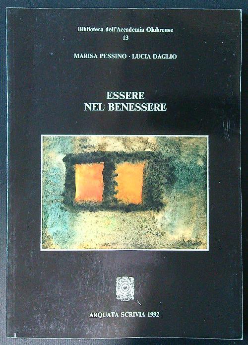 Essere nel benessere - Pessino - copertina
