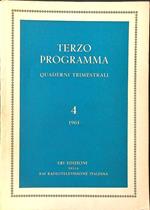 Terzo programma quaderni trimestrali 4/1961