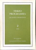 Terzo programma quaderni trimestrali 2/1961