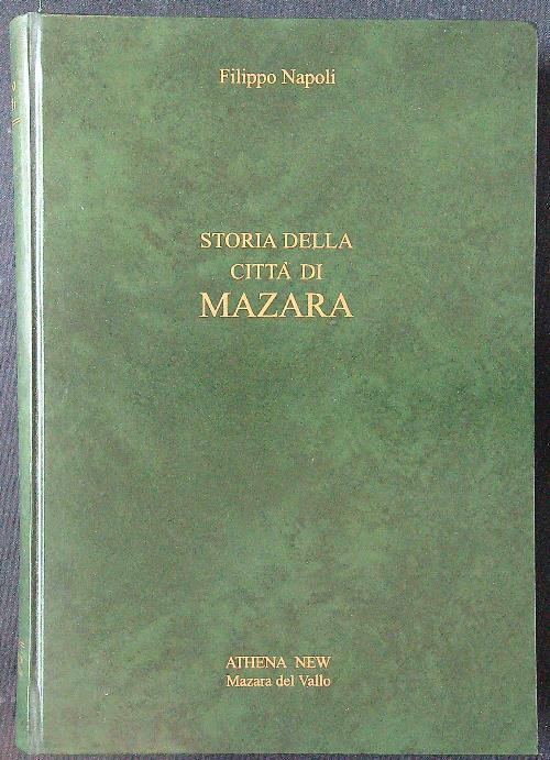 Storia della città di Mazara - Fillippo Napoli - copertina