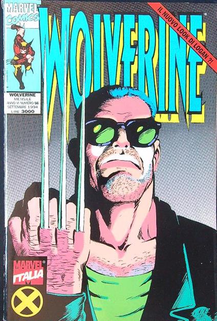 Wolverine n. 56/settembre 1994 - copertina
