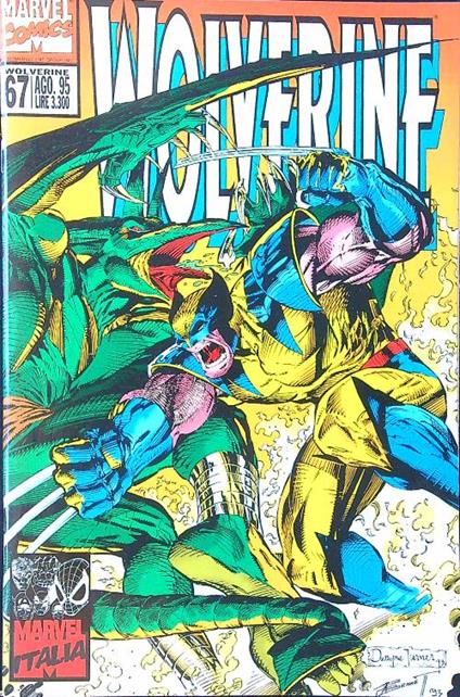 Wolverine n. 67/agosto 1995 - copertina