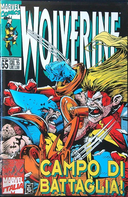 Wolverine n. 65/giugno 1995 - copertina