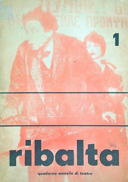 Ribalta n. 1 - copertina