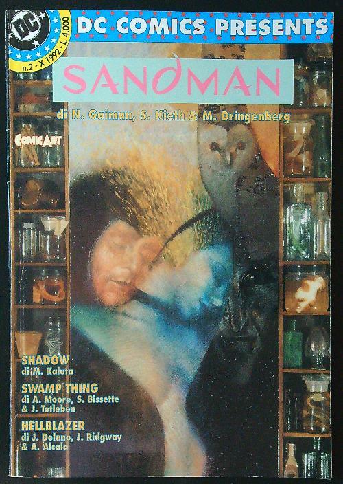 DC Comics presents Sandman n. 2/ottobre 1992 - copertina