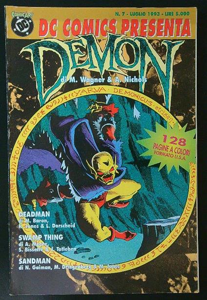 DC Comics presenta Demon n. 7/luglio 1993 - copertina