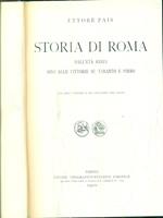 Storia di Roma dall'età regia sino alle vittorie su Taranto e Pirro
