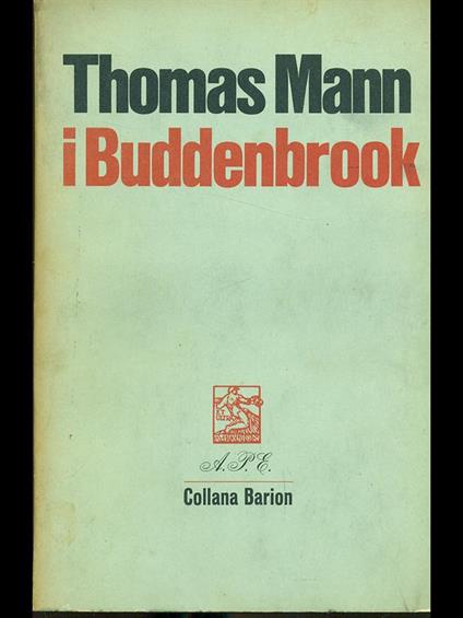 I Buddenbrook - Thomas Mann - copertina