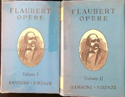 Opere 2vv - Gustave Flaubert - copertina