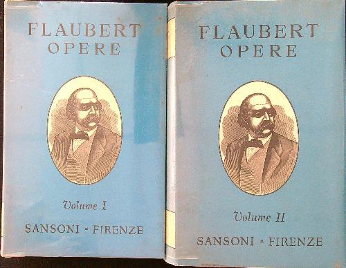 Opere 2vv - Gustave Flaubert - copertina