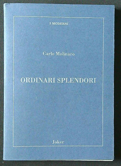 Ordinari splendori