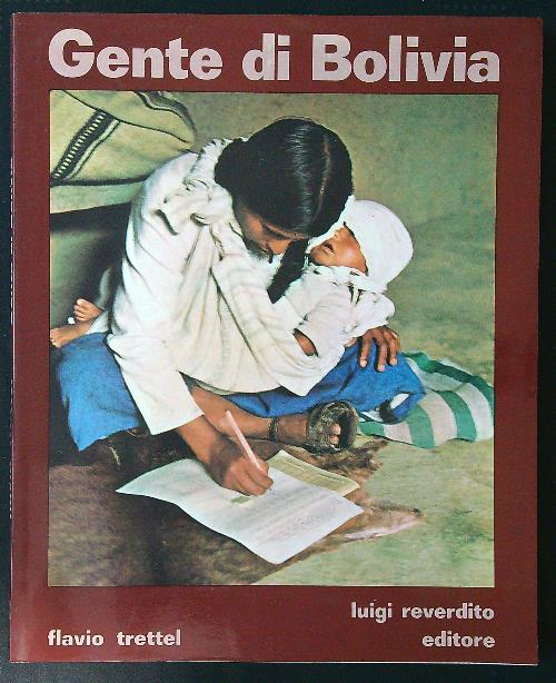 Gente di Bolivia - Flavio Tretttel - copertina