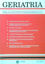 Geriatria - Vol XI N. 6 - Novembre Dicembre 1999