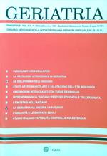 Geriatria - Vol III N. 4 - Ottobre Dicembre 1991