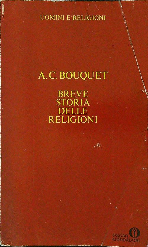 Breve storia delle religioni - A. C. Bouquet - copertina