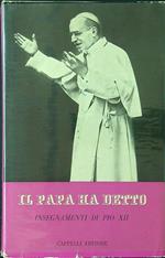 Il Papa ha detto. Insegnamenti di Pio XII