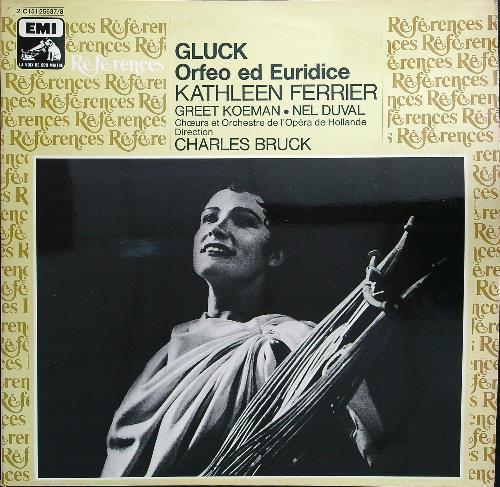 Gluck : Orfeo ed Euridice (doppio vinile) - Ferrier - copertina