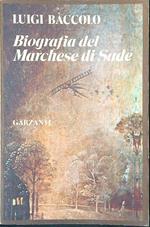 Biografia del Marchese di Sade