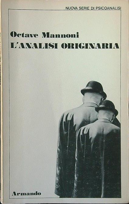L' analisi originaria - Octave Mannoni - copertina