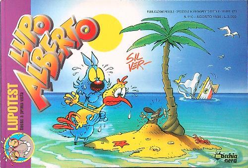 Lupo Alberto n. 110/agosto 1994 - Silver - copertina