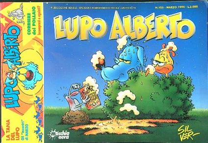 Lupo Alberto n. 105/marzo 1994 - Silver - copertina