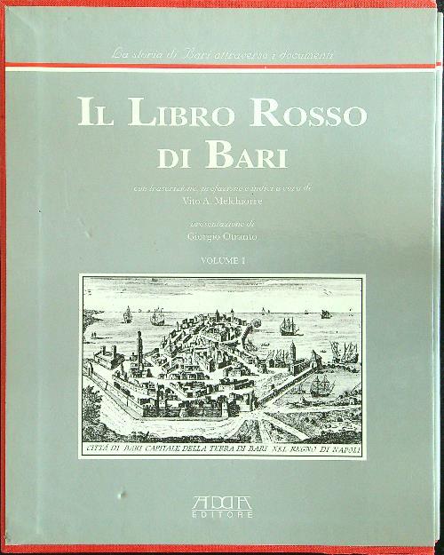 Il libro rosso di Bari 2vv - Vito Melchiorre - copertina
