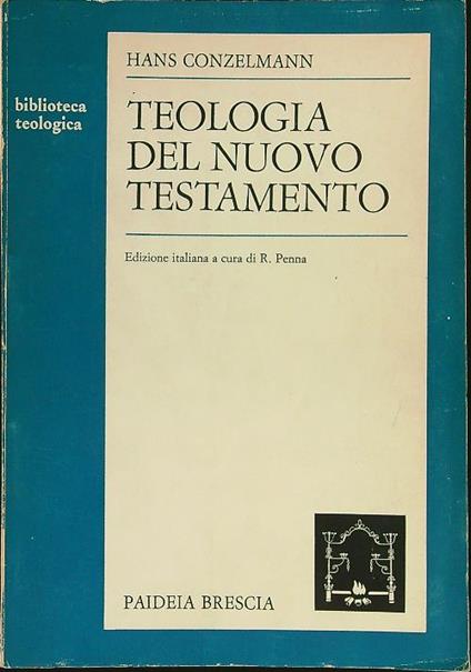 Teologia del nuovo Testamento - Hans Conzelmann - copertina