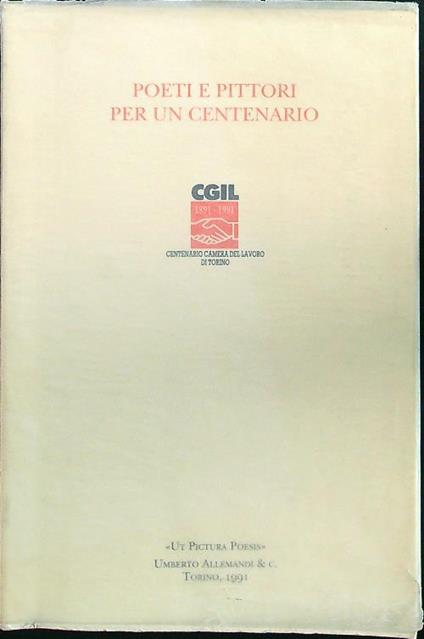 Poeti e pittori per un centenario - copertina