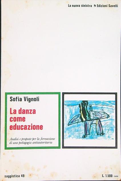 La  danza come educazione - Sofia Vignoli - copertina