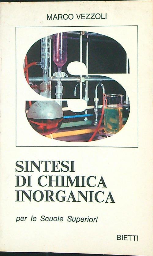 Sintesi di chimica inorganica - Marco Vezzoli - copertina