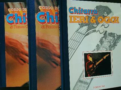 Corso di chitarra vol.1-2 + Chitarra ieri e oggi 3vv - Cerri - copertina