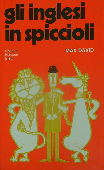 Gli inglesi in spiccioli - Max David - copertina