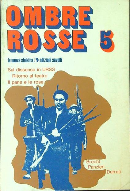 Ombre rosse 5  - copertina