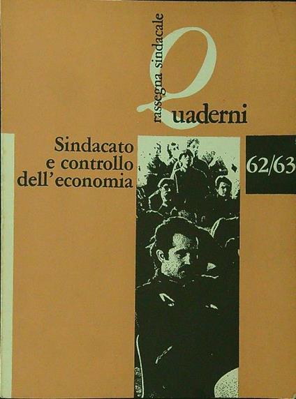 Rassegna sindacale Quaderni n. 62-63/1976 - copertina