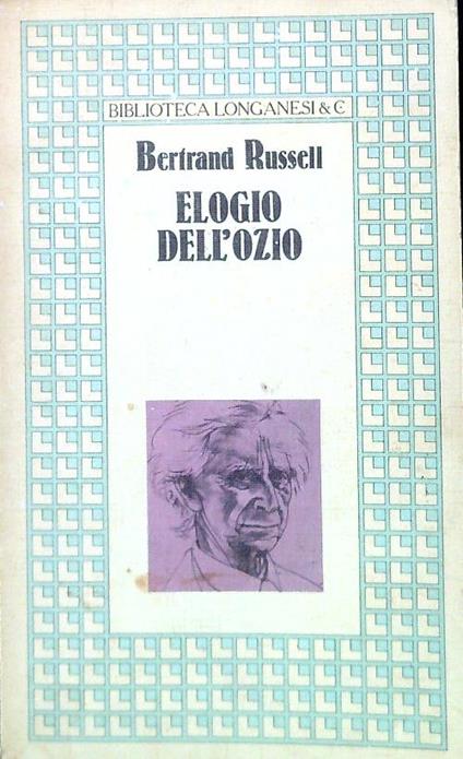 Elogio dell'ozio - Bertrand Russell - copertina