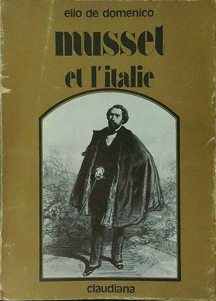 Musset et l'Italie - Elio De Domenico - copertina
