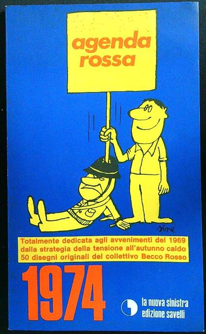 Agenda rossa 1974 - copertina