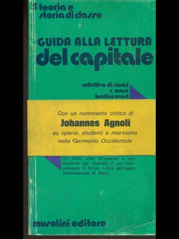Guida alla lettura del Capitale